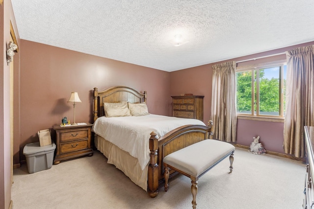 5081 Carters Corner Rd, Sunbury, OH 43074 - bedroom featuring light carpet and a textured ceiling