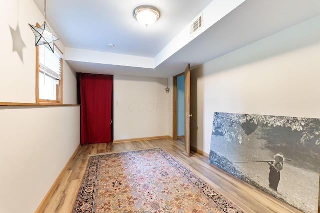 5081 Carters Corner Rd, Sunbury, OH 43074 - corridor with wood finished floors and baseboards