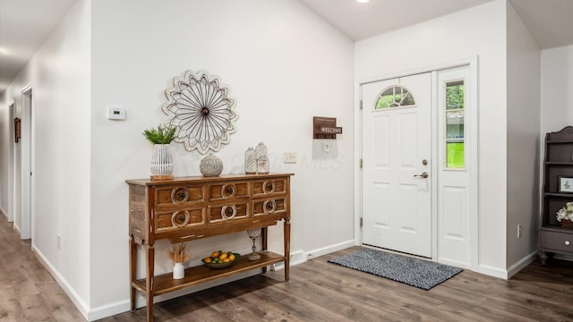 2145 Welsh Hills Rd NE, Granville, OH 43023 - foyer with baseboards and wood finished floors