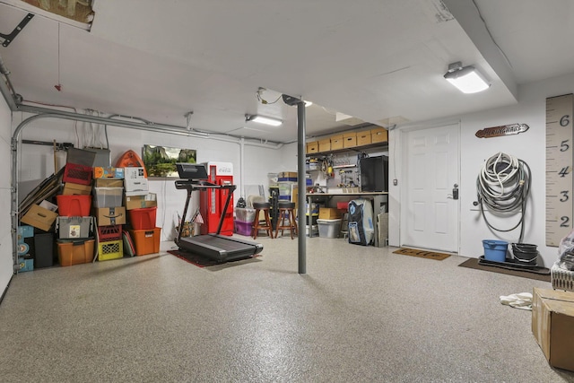 4945 Walnut Rd Unit 6, Buckeye Lake, OH 43008 - view of garage