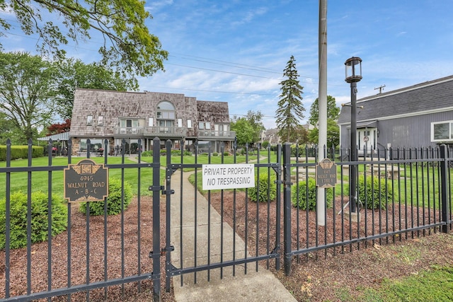 4945 Walnut Rd Unit 6, Buckeye Lake, OH 43008 - view of gate