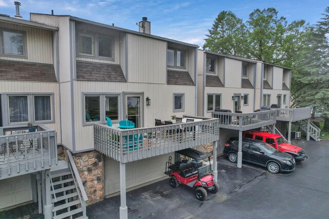 4945 Walnut Rd Unit 6, Buckeye Lake, OH 43008 - view of property with stairway and driveway