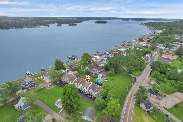 4945 Walnut Rd Unit 6, Buckeye Lake, OH 43008 - aerial view of property's location with a large body of water