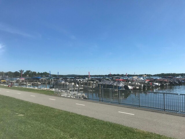 4945 Walnut Rd Unit 6, Buckeye Lake, OH 43008 - dock featuring a water view