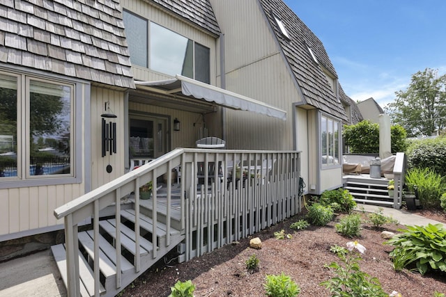 4945 Walnut Rd Unit 6, Buckeye Lake, OH 43008 - view of property exterior featuring a deck