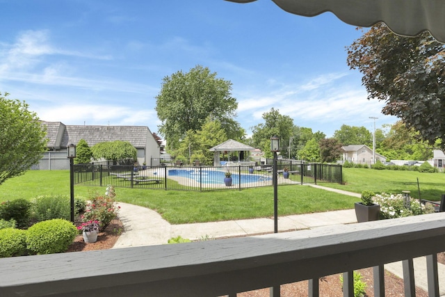 4945 Walnut Rd Unit 6, Buckeye Lake, OH 43008 - view of yard