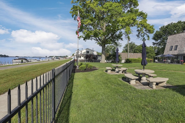 4945 Walnut Rd Unit 6, Buckeye Lake, OH 43008 - view of yard with a water view