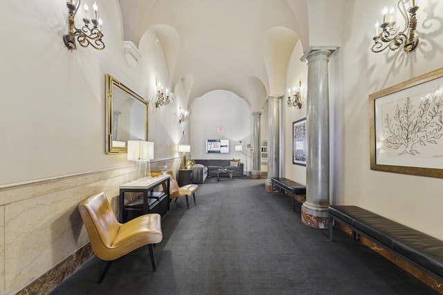 145 N High St Unit 300, Columbus, OH 43215 - building lobby featuring a towering ceiling