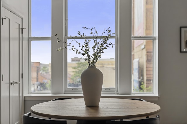 145 N High St Unit 300, Columbus, OH 43215 - dining area with plenty of natural light