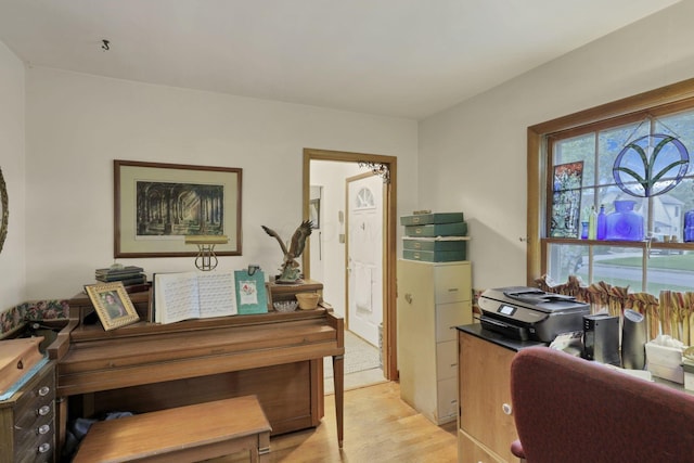 1470 Berkshire Rd, Columbus, OH 43221 - office featuring healthy amount of natural light and light wood-type flooring