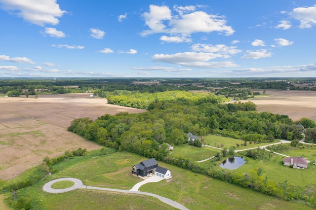 3318 S County Line Rd, Johnstown, OH 43031 - aerial view of property's location with rural landscape