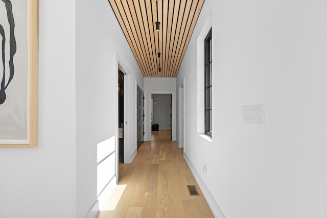 3318 S County Line Rd, Johnstown, OH 43031 - hall with light wood finished floors