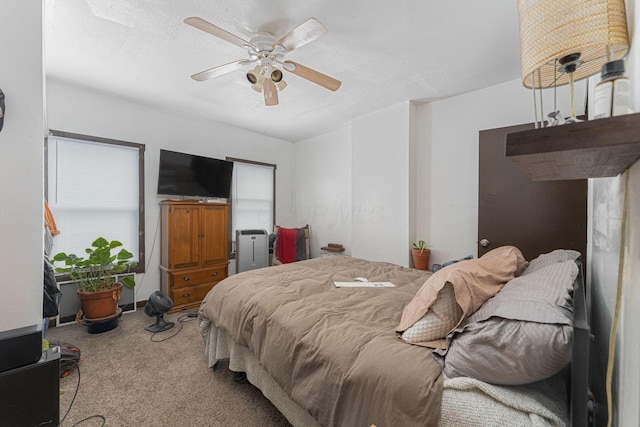 1808 S 6th St, Columbus, OH 43207 - bedroom with carpet flooring and ceiling fan