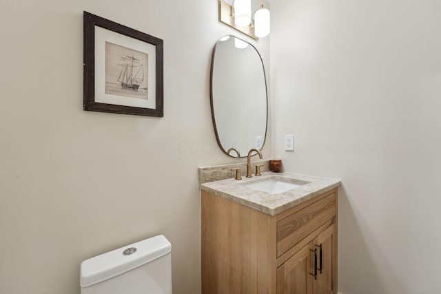 1884 W Lane Ave, Columbus, OH 43221 - half bathroom featuring toilet and vanity