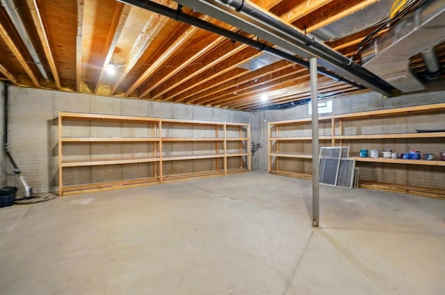 4993 Denbigh Ct, Columbus, OH 43220 - view of unfinished basement
