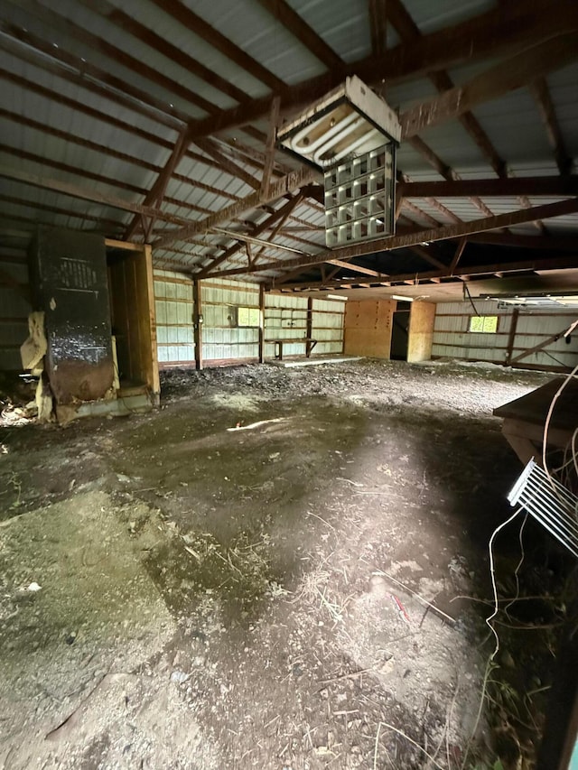 3436 London Lancaster Rd, Groveport, OH 43125 - miscellaneous room featuring vaulted ceiling