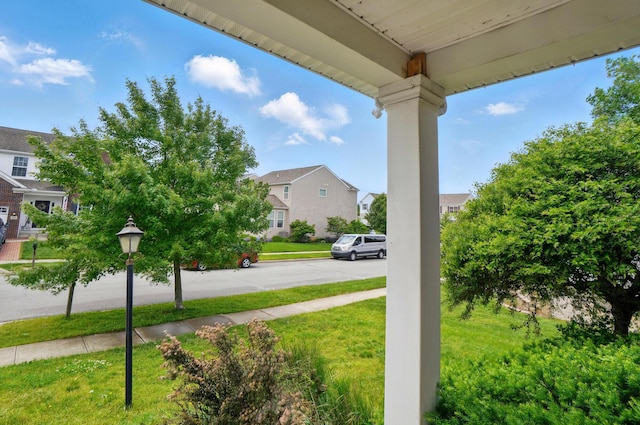 790 Salinger Dr, Lithopolis, OH 43136 - view of green lawn featuring a residential view