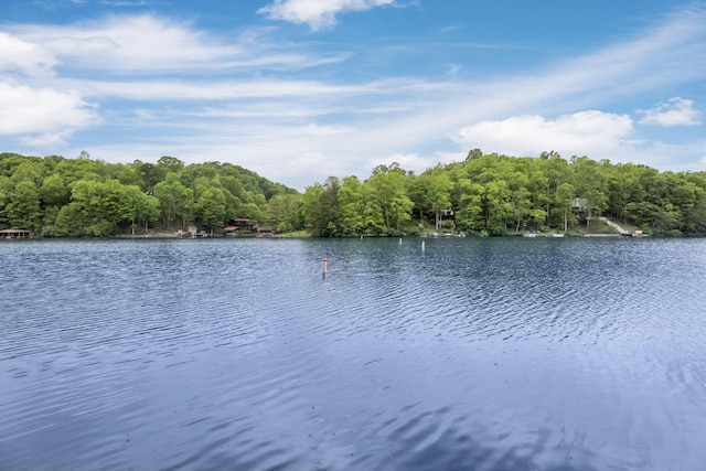 510 Natchez Ln, Sugar Grove, OH 43155 - water view featuring a forest
