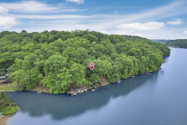 510 Natchez Ln, Sugar Grove, OH 43155 - aerial view of property's location with a nearby body of water and a forest