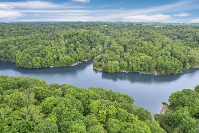 510 Natchez Ln, Sugar Grove, OH 43155 - aerial view of property's location featuring a heavily wooded area and a large body of water