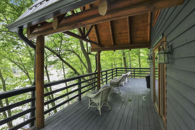510 Natchez Ln, Sugar Grove, OH 43155 - view of deck