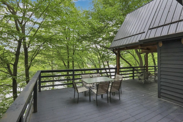 510 Natchez Ln, Sugar Grove, OH 43155 - deck with outdoor dining area