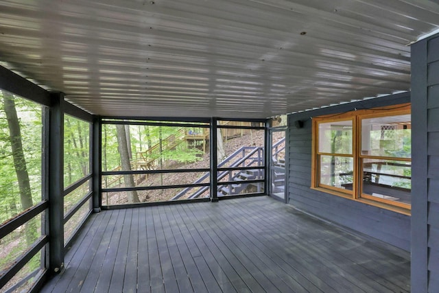 510 Natchez Ln, Sugar Grove, OH 43155 - view of unfurnished sunroom