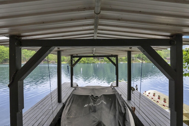 510 Natchez Ln, Sugar Grove, OH 43155 - dock area with a water view