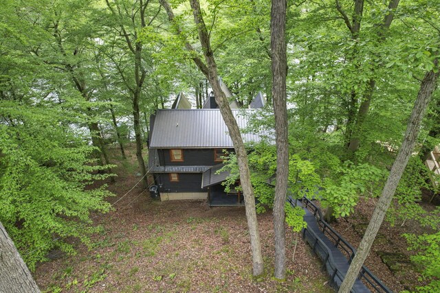 510 Natchez Ln, Sugar Grove, OH 43155 - view of front of property featuring metal roof