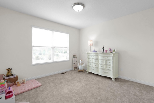 2618 Triple Crown Xing, Powell, OH 43065 - game room featuring light carpet and baseboards