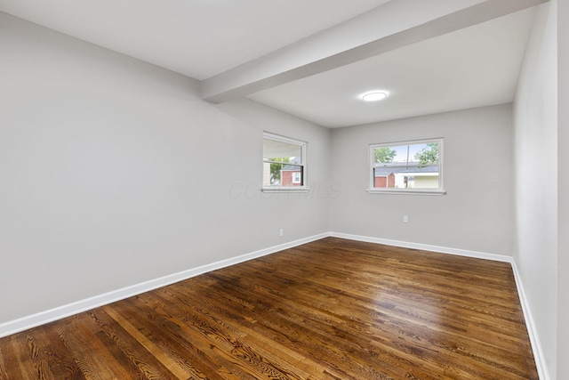 1068 E Markison Ave, Columbus, OH 43207 - empty room featuring baseboards and dark wood-style floors