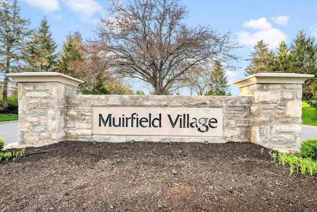 9440 Culross Ct, Dublin, OH 43017 - view of community sign