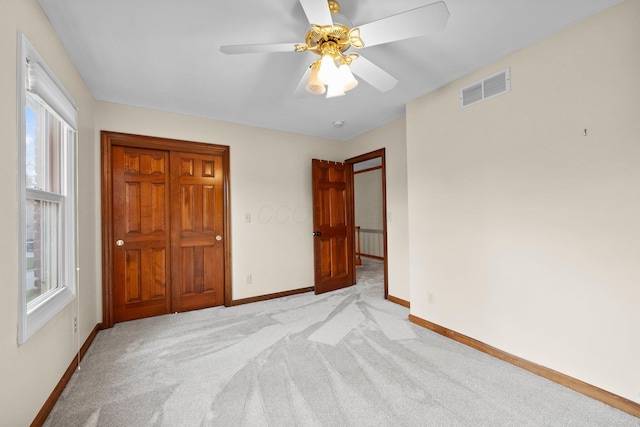 9440 Culross Ct, Dublin, OH 43017 - bedroom featuring baseboards, light colored carpet, and a ceiling fan