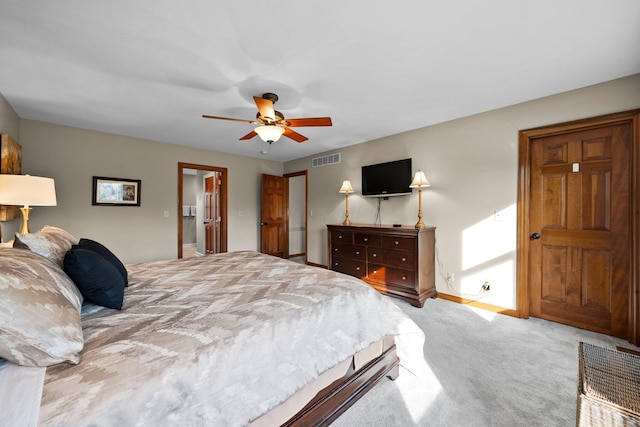 9440 Culross Ct, Dublin, OH 43017 - carpeted bedroom featuring baseboards and ceiling fan