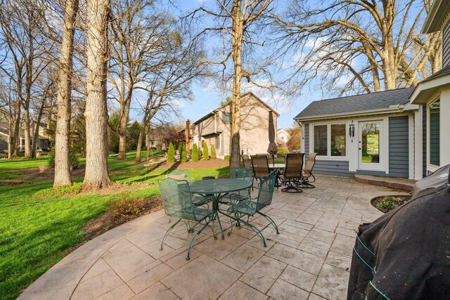 9440 Culross Ct, Dublin, OH 43017 - view of patio / terrace with outdoor dining area
