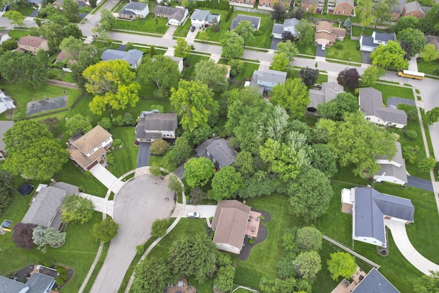 5255 Dory Ln, Columbus, OH 43235 - aerial view of property and surrounding area featuring nearby suburban area