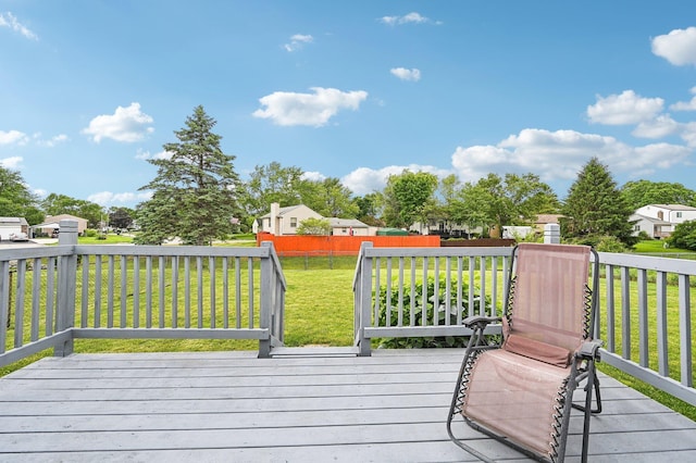 6588 Ethan Dr, Reynoldsburg, OH 43068 - deck with a residential view
