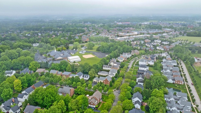 4477 Ackerly Farm Rd, New Albany, OH 43054 - aerial overview of property's location featuring nearby suburban area