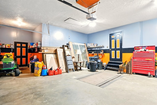 19160 Coshocton Rd, Mount Vernon, OH 43050 - garage featuring a garage door opener