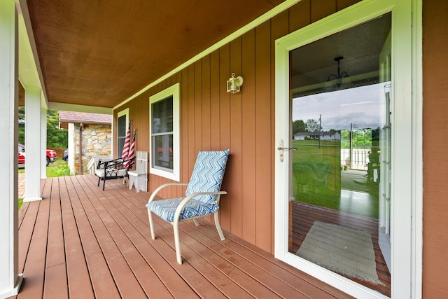19160 Coshocton Rd, Mount Vernon, OH 43050 - view of porch