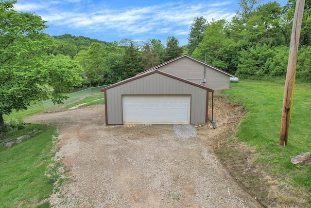 2149 Baptist Hill Rd, Chillicothe, OH 45601 - view of detached garage