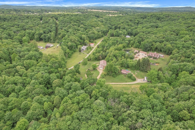 2149 Baptist Hill Rd, Chillicothe, OH 45601 - aerial view of property and surrounding area featuring a forest