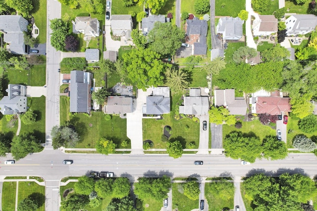2615 NW Blvd, Upper Arlington, OH 43221 - aerial perspective of suburban area