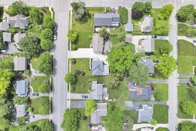 2615 NW Blvd, Upper Arlington, OH 43221 - aerial overview of property's location with nearby suburban area