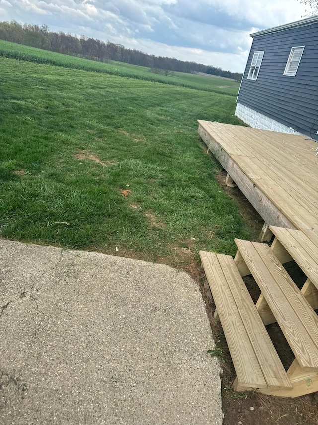 10530 N St, Utica, OH 43080 - view of yard featuring a view of countryside