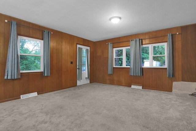 13424 Ivy Rd NE, Thornville, OH 43076 - carpeted spare room with wood walls