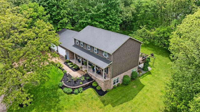 15027 King Rd, Howard, OH 43028 - aerial view of property and surrounding area