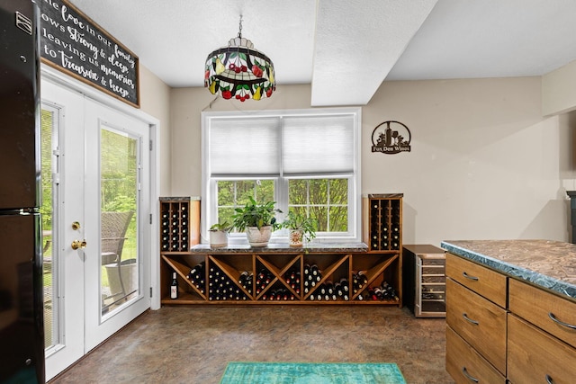 15027 King Rd, Howard, OH 43028 - wine cellar with concrete floors