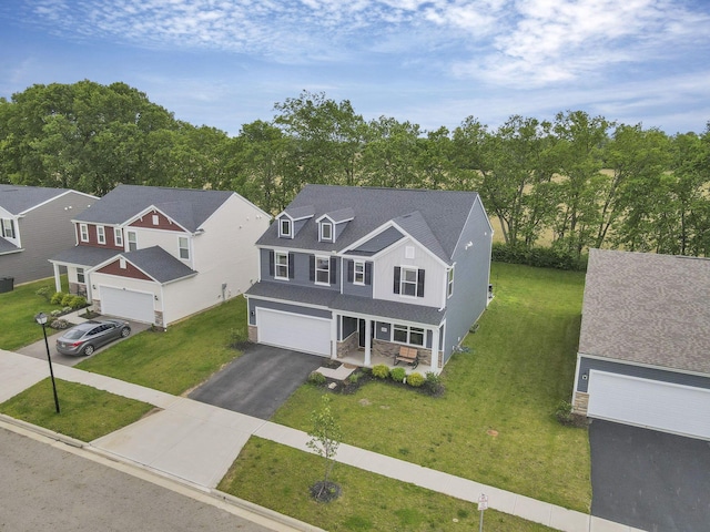 233 Dowler Dr, South Bloomfield, OH 43103 - aerial view of residential area