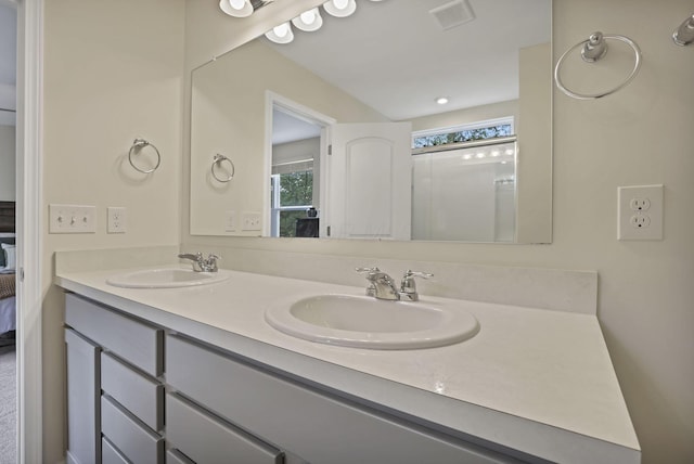 233 Dowler Dr, South Bloomfield, OH 43103 - ensuite bathroom featuring double vanity